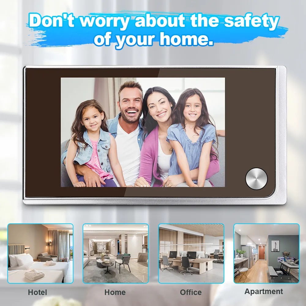 3.5 inch Camera Peephole Doorb - Outdoor Power Monitor avis et prix