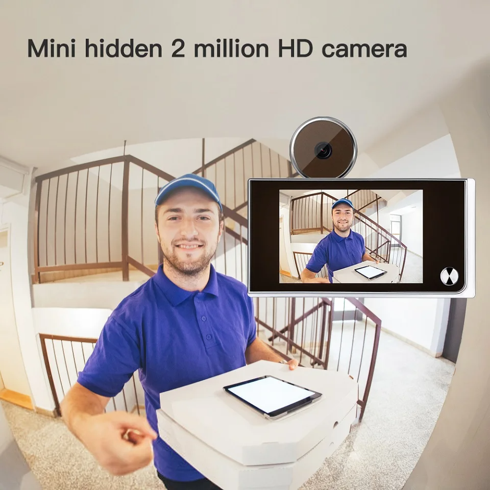 3.5 inch Camera Peephole Doorb - Outdoor Power Monitor avis et prix