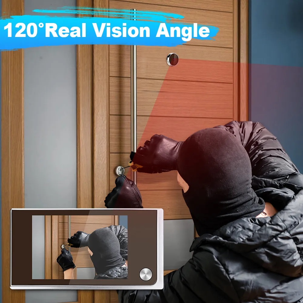 3.5 inch Camera Peephole Doorb - Outdoor Power Monitor avis et prix