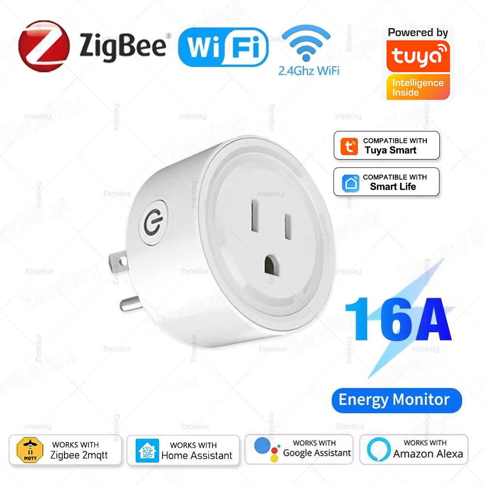 Tuya WiFi Or Zigbee Smart Sock - Outdoor Power Hub avis et prix