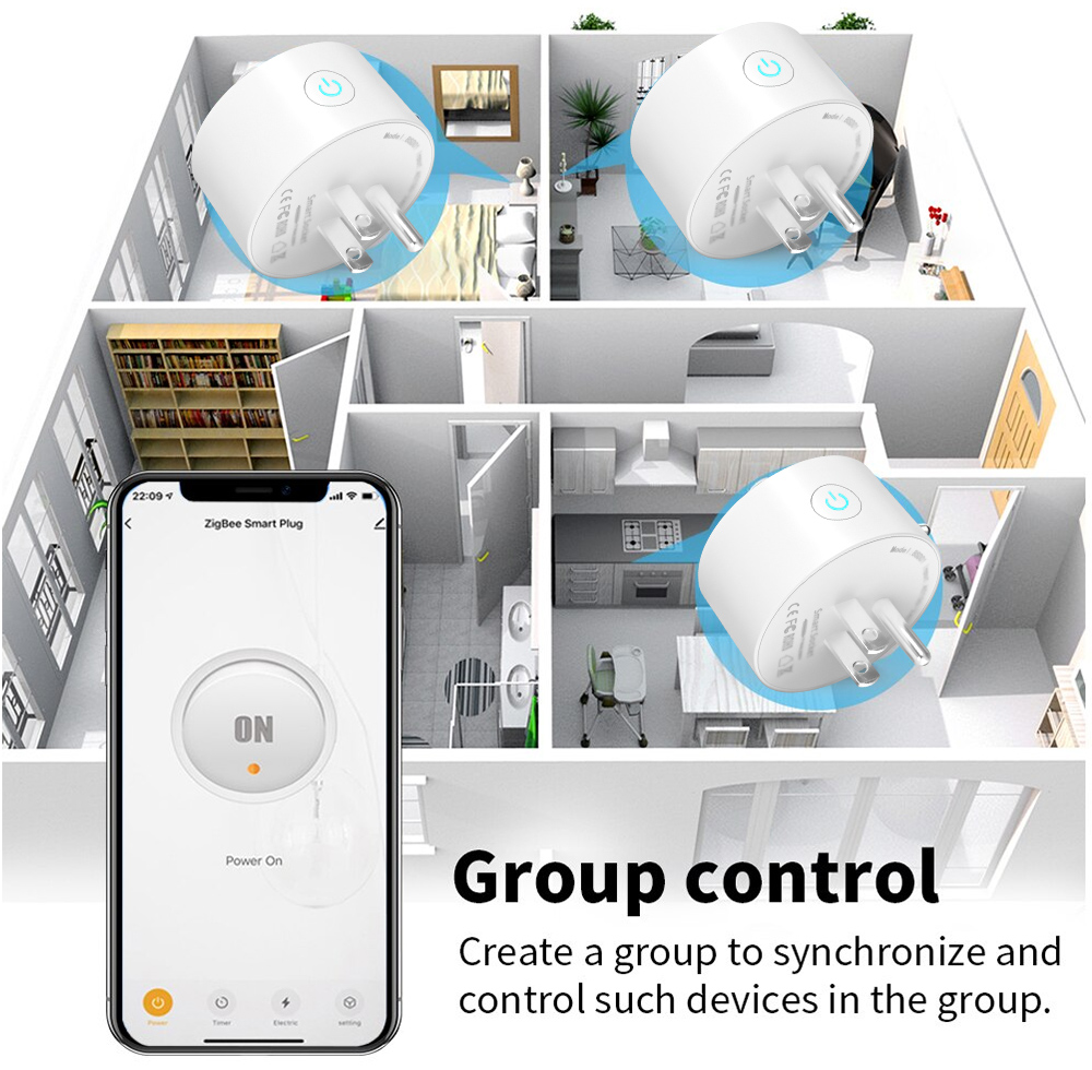 Tuya WiFi Or Zigbee Smart Sock - Outdoor Power Hub avis et prix
