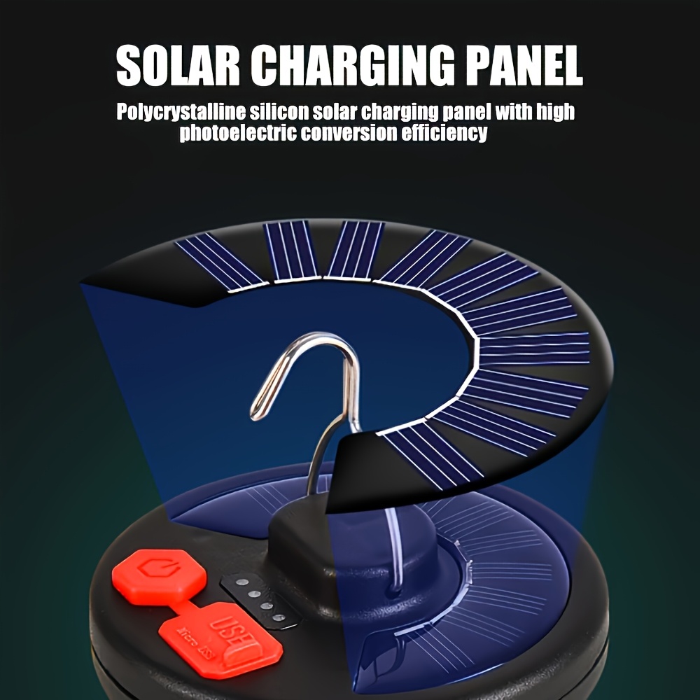 Solar Camping Lantern,Portable - Outdoor Usb Power Bank avis et prix