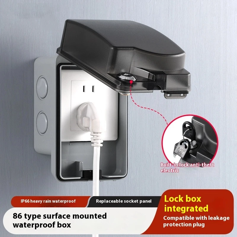 Outdoor Waterproof Socket Open - Outdoor Power Socket Cover avis et prix