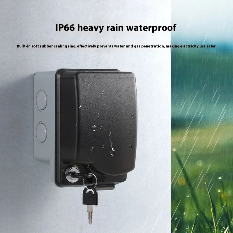 Outdoor Waterproof Socket Open - Outdoor Power Socket Cover avis et prix