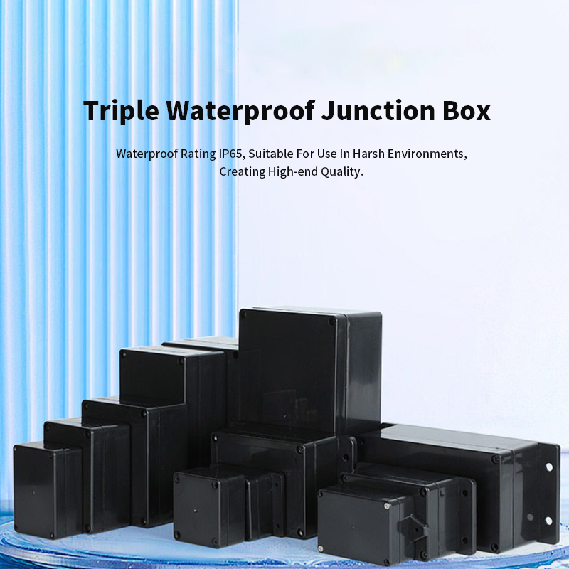 Triple Waterproof Junction Box - Outdoor Power Monitor avis et prix