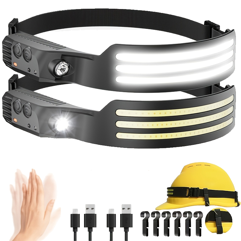 LED Sensor Headlamp USB Rechar - Outdoor Usb Power Bank avis et prix