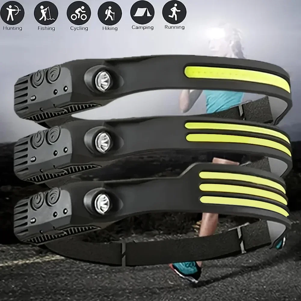 LED Sensor Headlamp USB Rechar - Outdoor Usb Power Bank avis et prix