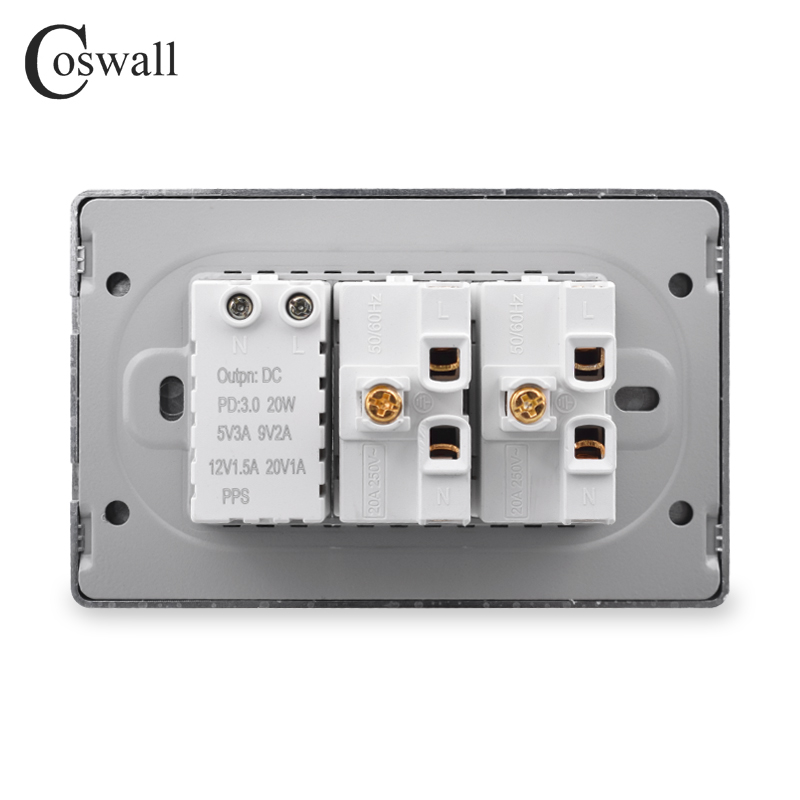 Coswall PC Brazil Standard 20A - Outdoor Power Hub avis et prix