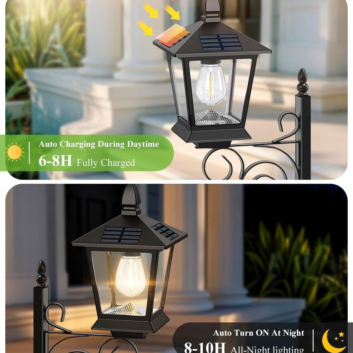 Solar Powered 2-in-1 Flower Po - Outdoor Power For Lights avis et prix