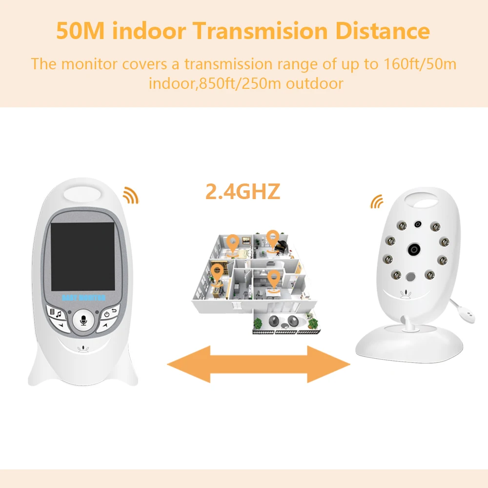 VB601 Electronic Baby Monitor  - Outdoor Power Monitor avis et prix