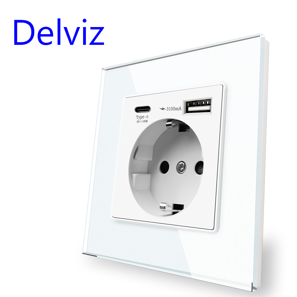 Delviz Type C Wall USB Outlet, - Outdoor Power Hub avis et prix