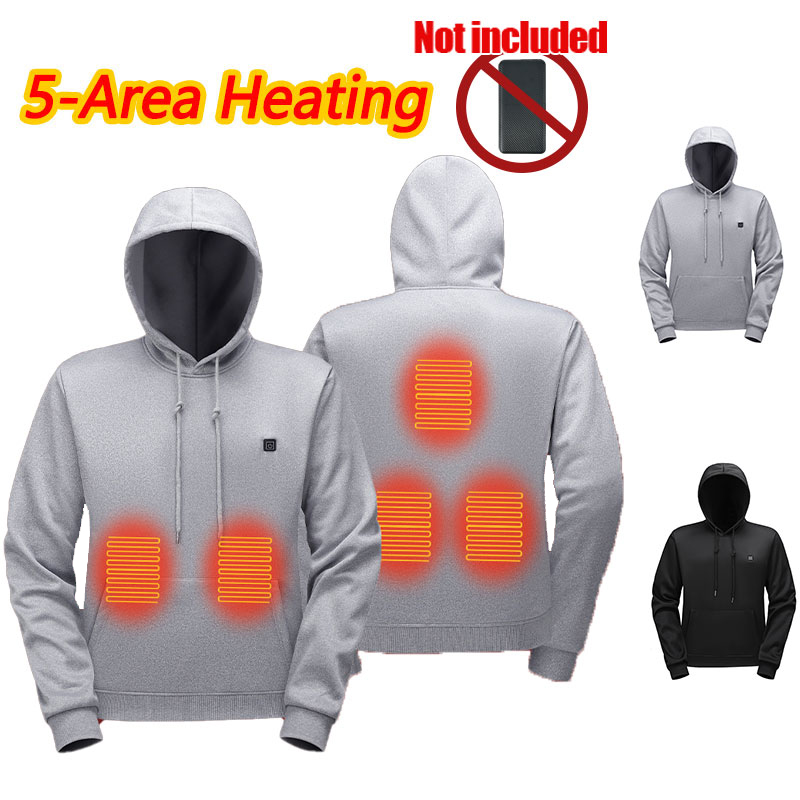 5 Zone Heating Hoodie Heating  - Outdoor Usb Power Bank avis et prix