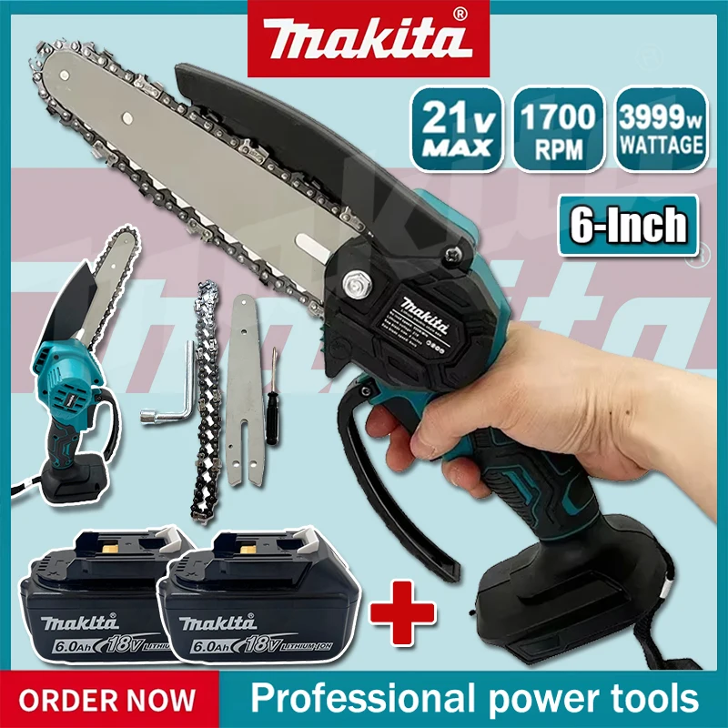 Makita 6 Inch Chain Saw Electr - Electric Chainsaw Battery avis et prix