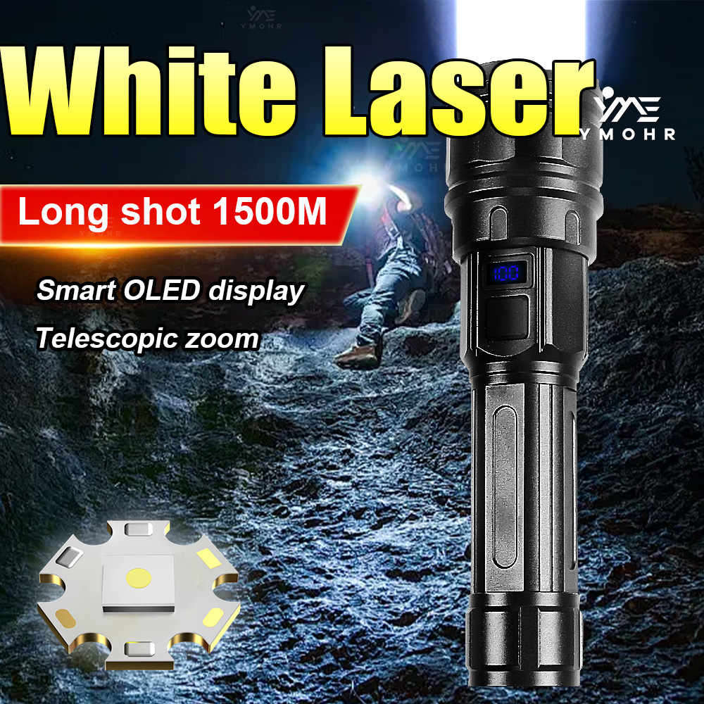 White Laser High Power Flashli - Outdoor Power Bank avis et prix
