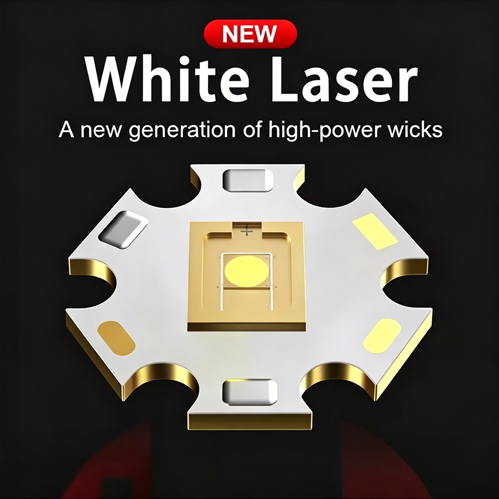 White Laser High Power Flashli - Outdoor Power Bank avis et prix
