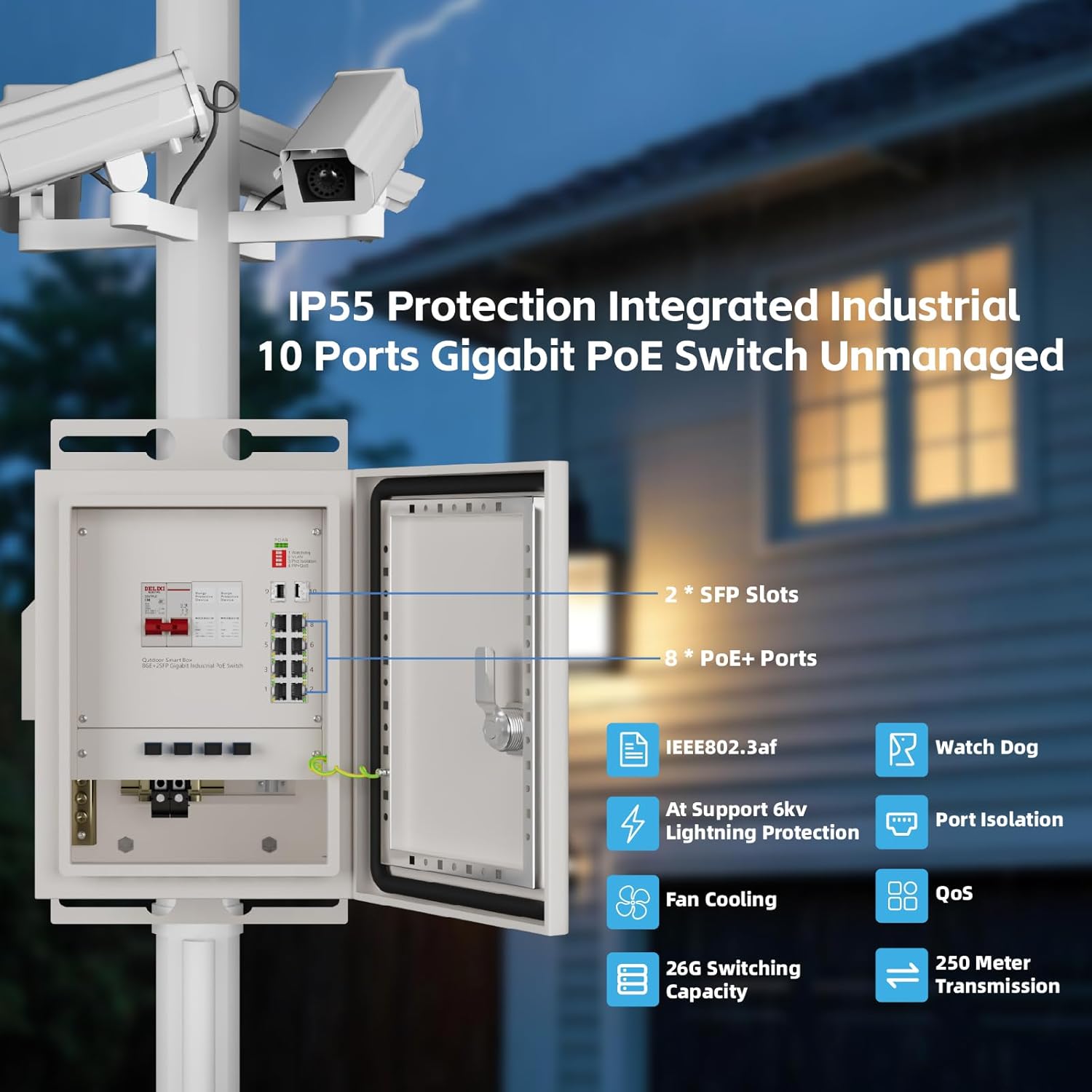 KeepLiNK Outdoor Smart Network - Outdoor Power Box avis et prix