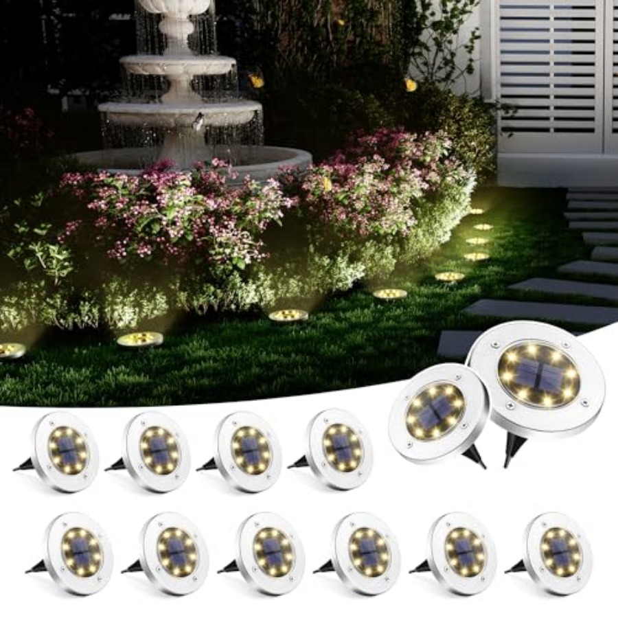 Solar Ground Lights Solar Ligh - Outdoor Power For Lights avis et prix