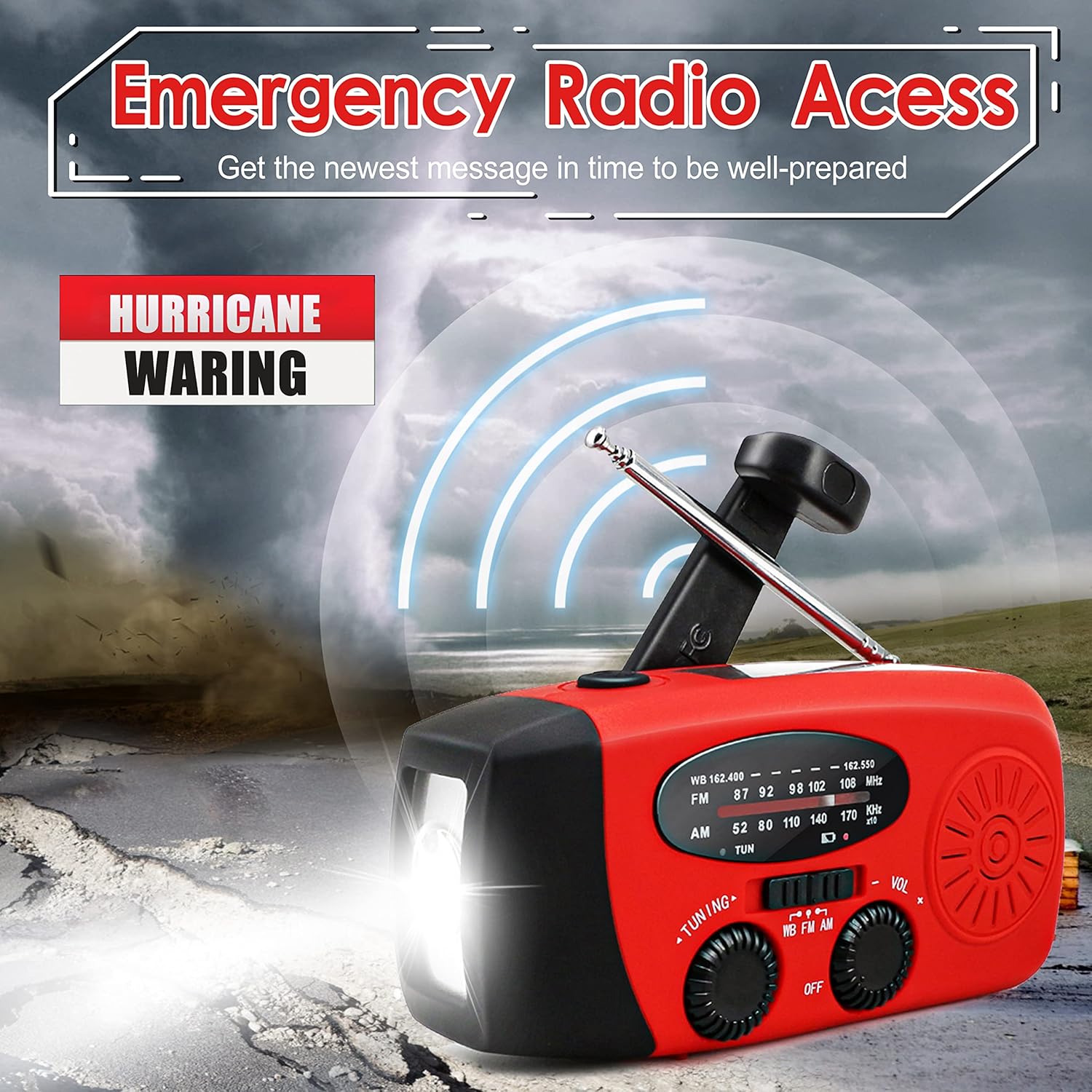 Portable Hand Crank Generator  - Outdoor Power Tool Kit avis et prix