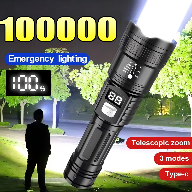 100000 High Power Led Flashlig - Outdoor Power Meter Bike avis et prix